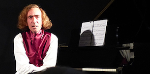 Philip Aughey as Chopin